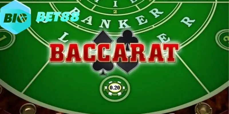 Baccarat là trò chơi thu hút game thủ tham gia bậc nhất tại Bigbet88 