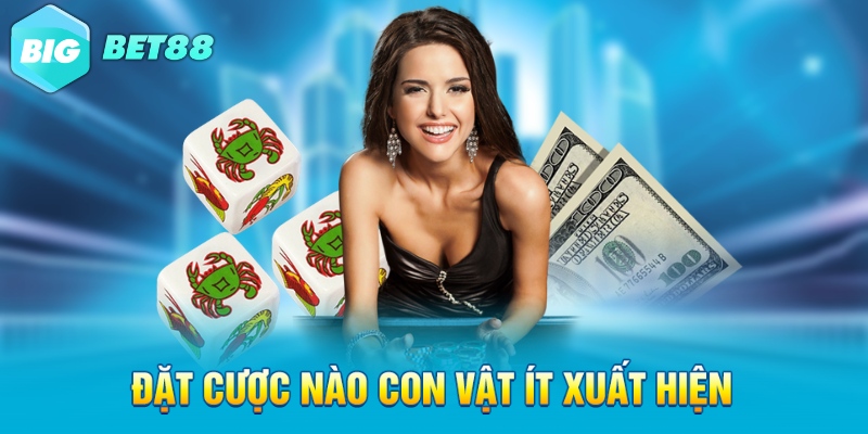 Đặt cược nào con vật ít xuất hiện