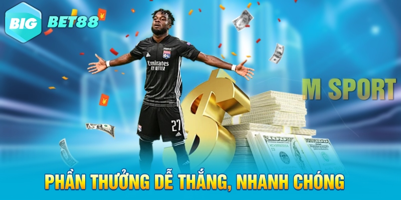 Phần thưởng dễ thắng, nhanh chóng 