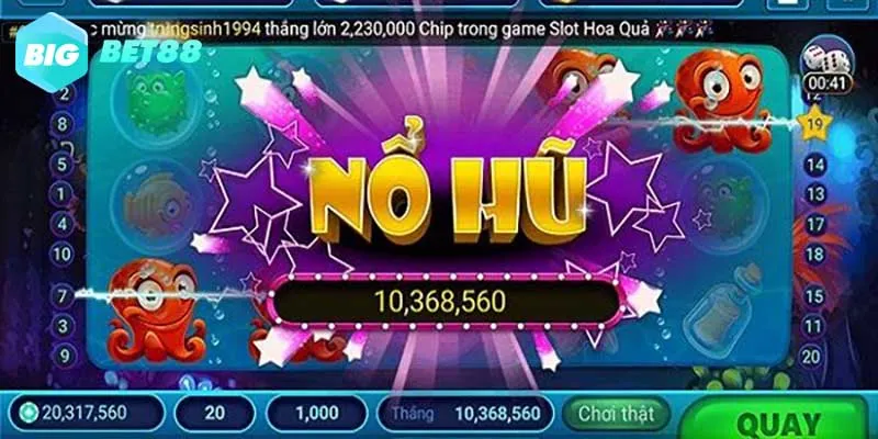 Sảnh game nổ hũ Bigbet88 luôn được nhiều người đánh giá cao