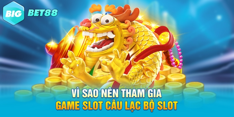 Vì sao nên tham gia game slot câu lạc bộ slot